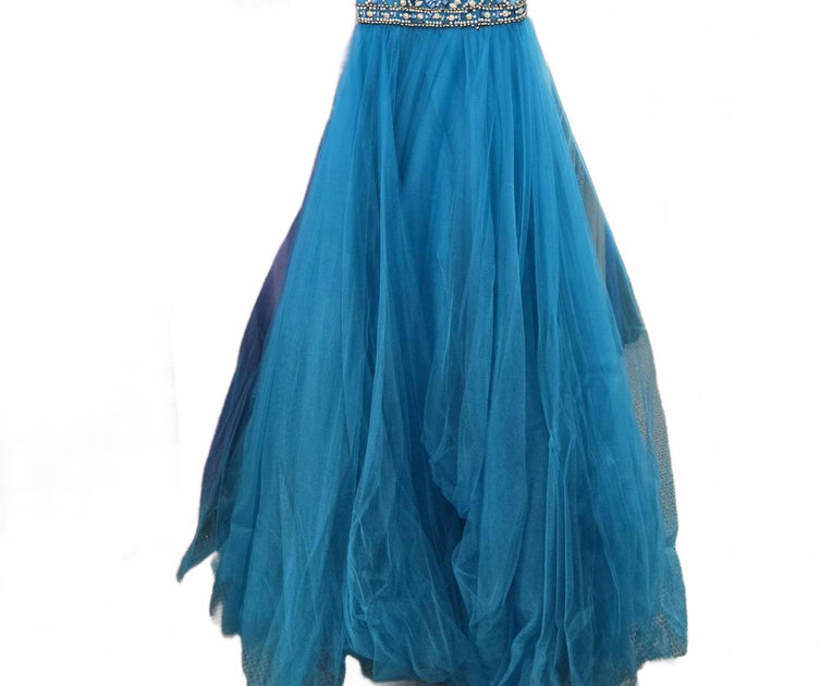 Madison James Dress Blue US 2 2