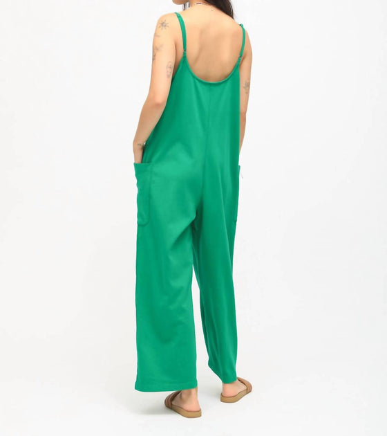 Electric & Rose Nina Jumpsuit Green Medium 4