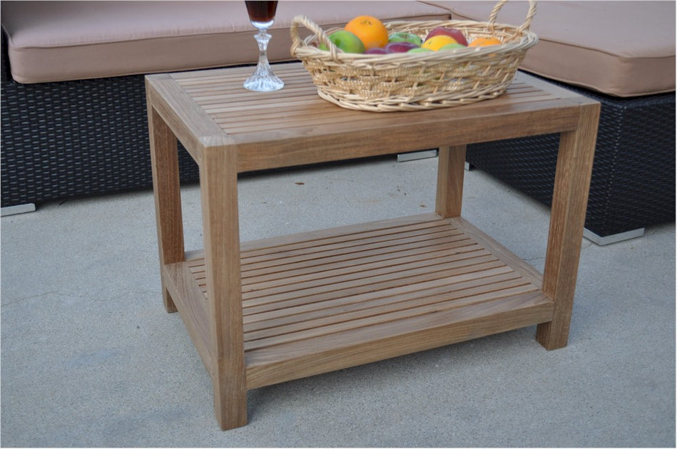 Anderson Teak Windsor Side Table 2-Tier 3