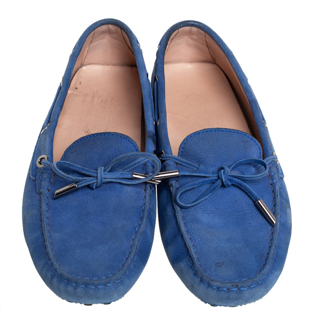 Tod's Gommino Loafers Blue EU 38.5 4