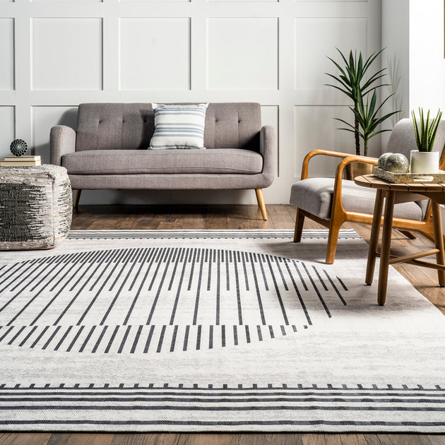 nuLOOM Modern Sun waschbarer Teppich 4