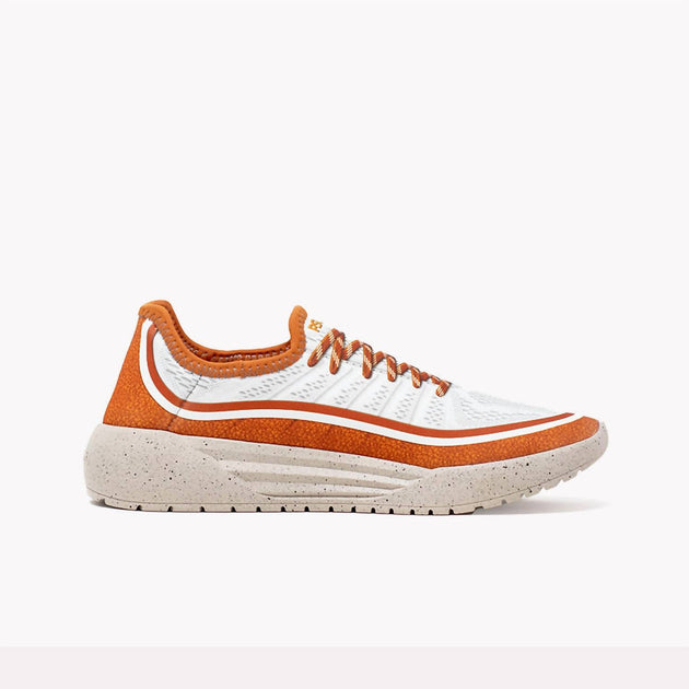 PSUDO Racer Shoes White/Orange US 7 2