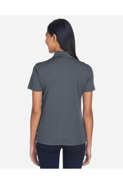 CORE365 Women's Balance Colorblock Performance Pique Polo Green Medium 4