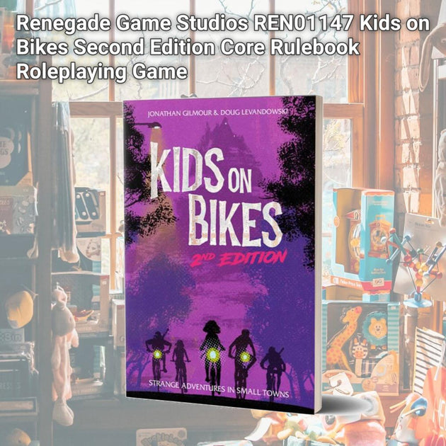 Renegade Game Studios Kids on Bikes Second Edition Core Rulebook Softcover 3
