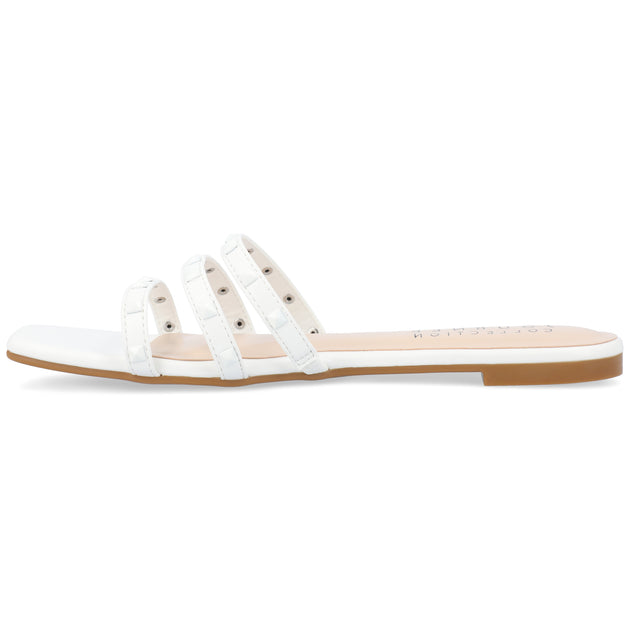 Journee Collection Camarie Sandal White US 9 3