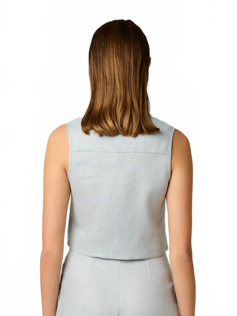 Hevron Katja Top Blue Large 4