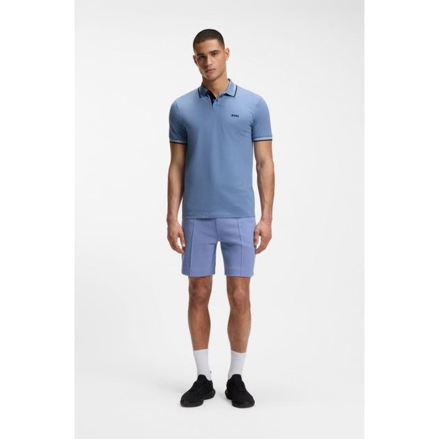 Boss Polo Bleu Medium 3