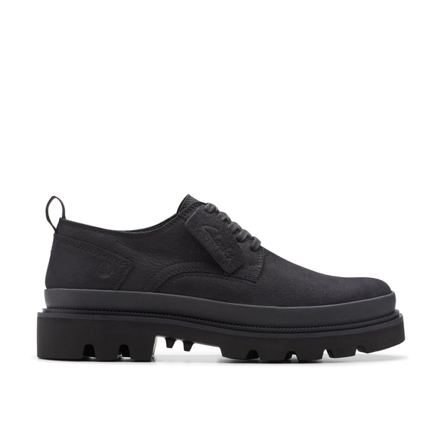 Clarks Badell Lace Shoe Black US 12 2