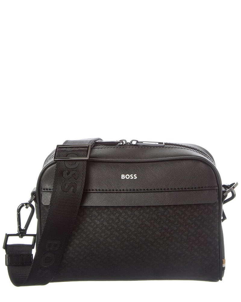 MIESROHE ／ SQUARE LEATHER BAG BLACK Hugo Boss Zair Mp Squared Leather Crossbody | ShopSimon