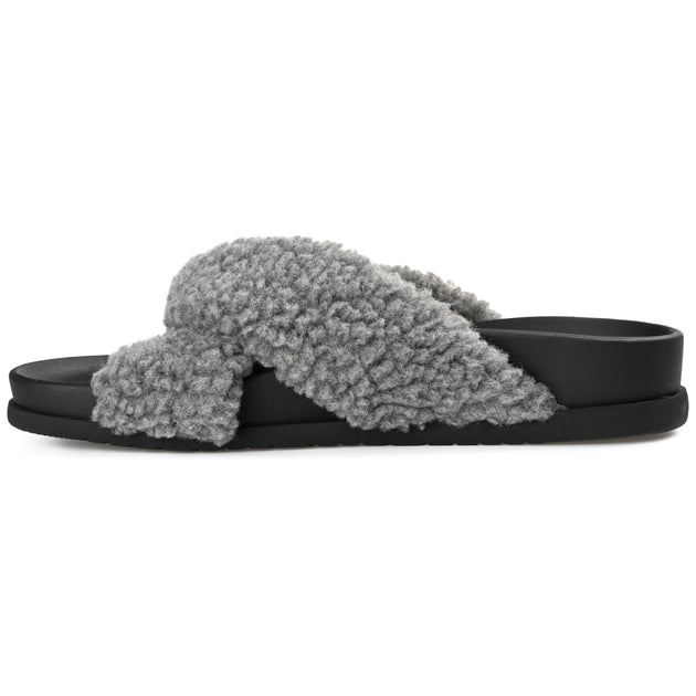 Journee Collection Dalynnda Slipper Brown US 8 3