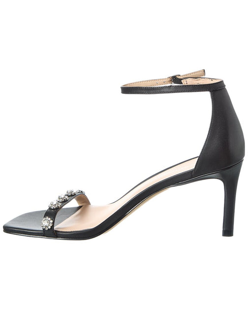 Stuart Weitzman Justina 75 Sandal Black US 9.5 3