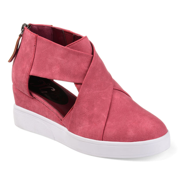 Journee Collection Seena Sneaker Wedge Grey US 11 2