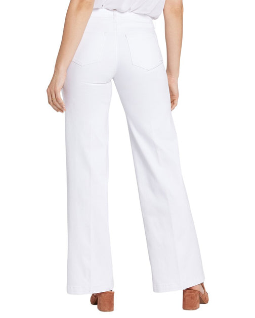 NYDJ Teresa Wide Leg Jean White US 10 3