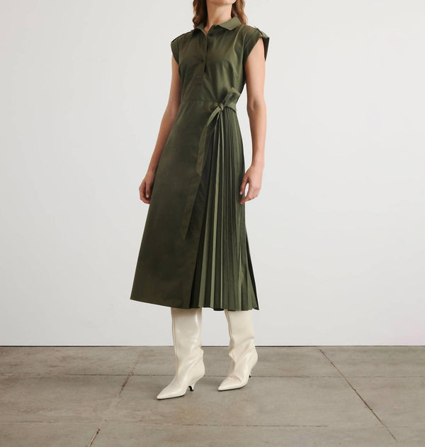 Tanya Taylor Shivonley Midi Dress Green US 2 4