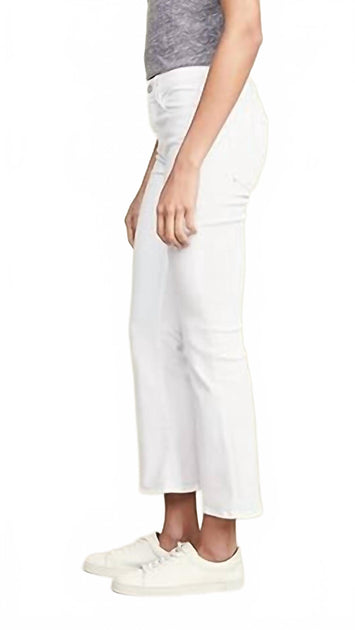 FRAME Le Crop Mini Boot Cut Jeans White 25 4