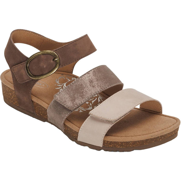 Aetrex Lilly Sandals Brown US 6.5 2