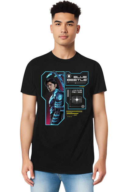 Gildan Blue Beetle 2023 Data Read Out T-Shirt Black XXL 4