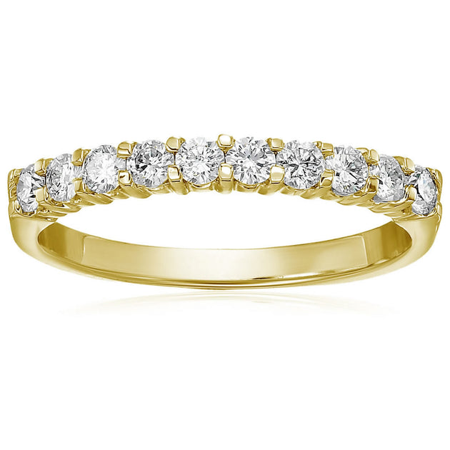 Vir Jewels Wedding Band 14K Gold Silver US 10 2