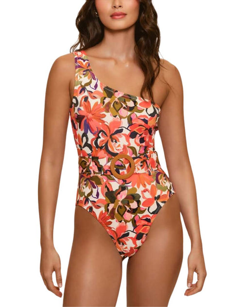Hutch Bea One-Piece Swimsuit Coral Large 2