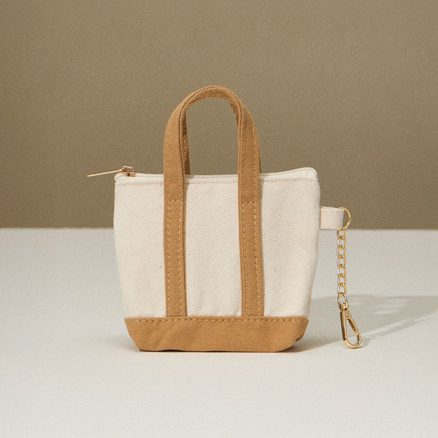 FASHNZFAB Mini Canvas Pouch Red 4