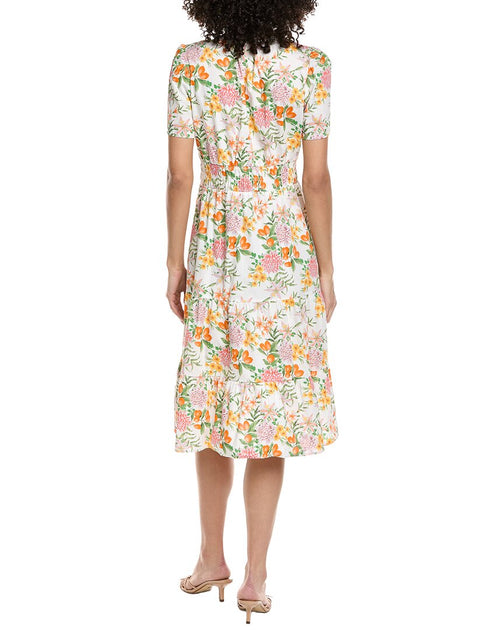 Nanette Lepore Kurzarm Maxikleid 3