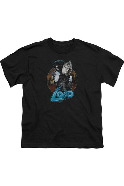 Gildan Justice League of America Gut Rot Youth Tee Black Small 2