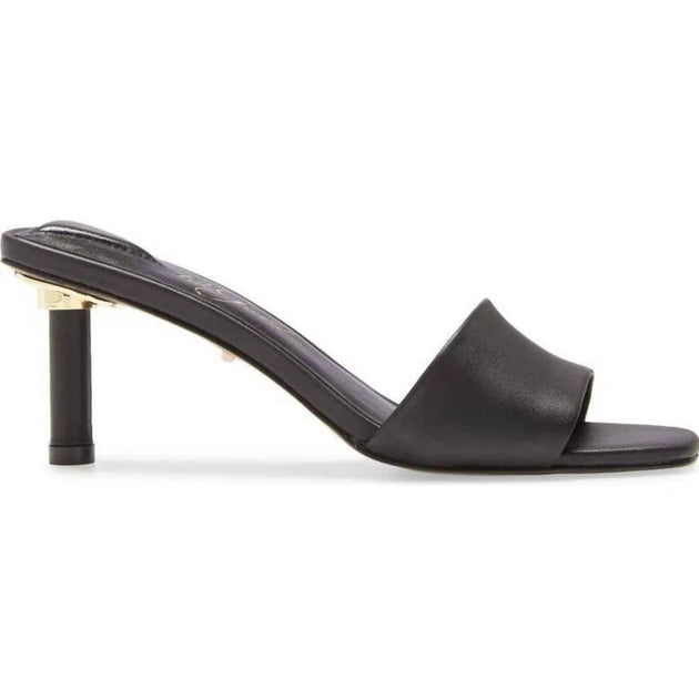 42 GOLD Lilith Open Toe Heels Black US 8.5 3