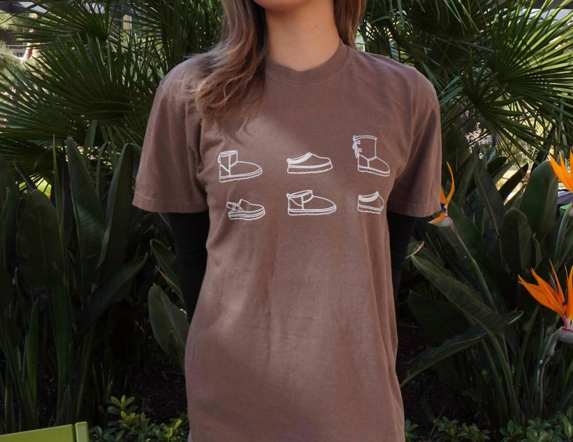 Comfort Colors The Top Six Shirt Brown Large 3