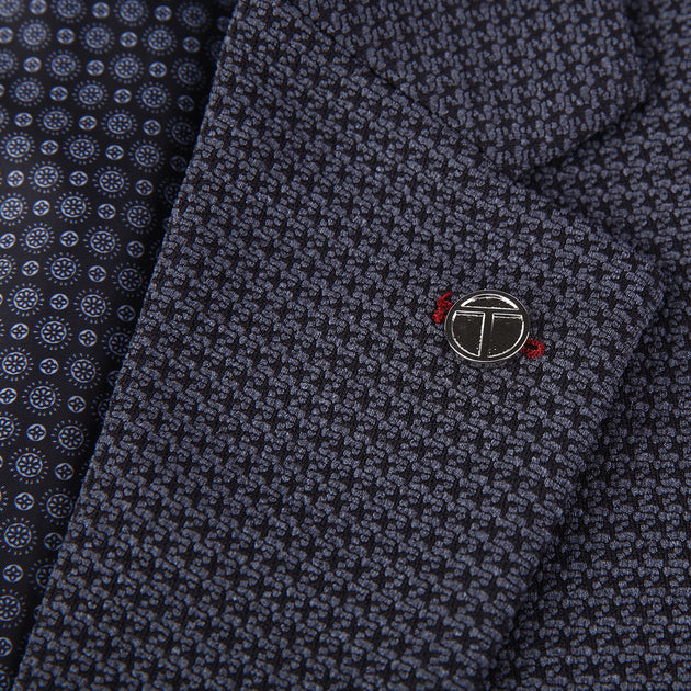 Tom Baine Men Performance Solid Stretch Sport Coat Blue US 40 Regular 4