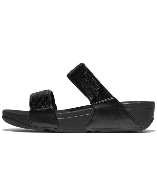 FitFlop Lulu Sequin Sandal Black US 9 3