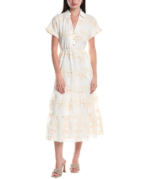 Sam Edelman Embroidered Shirtdress White US 0 2