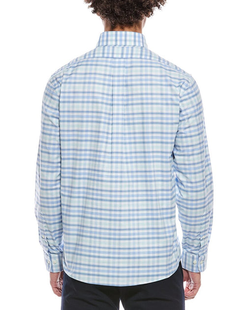 Brooks Brothers Regular Fit Woven Shirt Blue Large 3