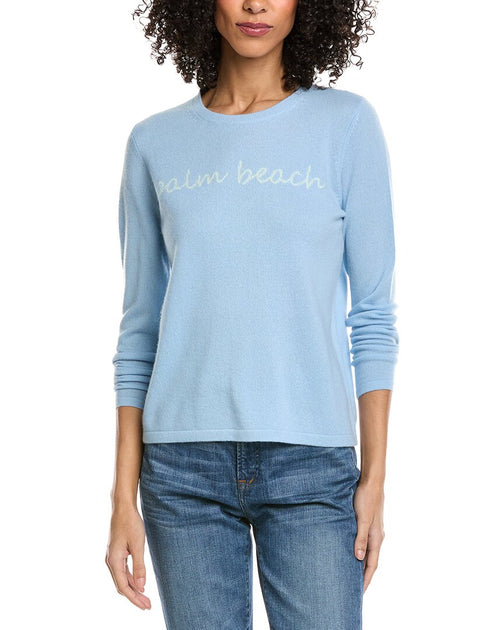 J.McLaughlin Shield Cashmere Sweater Light Blue XSmall 2