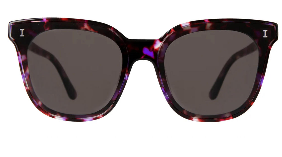 Illesteva Camille 64 Sunglasses Red One Size 2