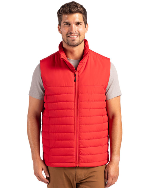 Clique Elevation Eco Full Zip Puffer Vest Blue XLarge 2
