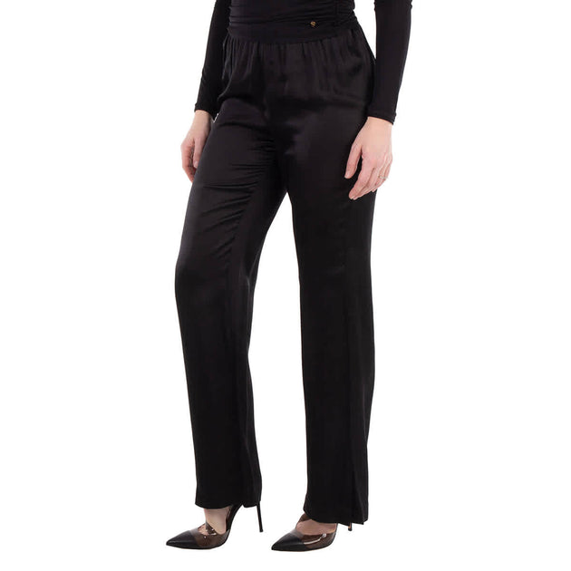 Anine Bing Aden Wide Leg Pants Black Medium 3