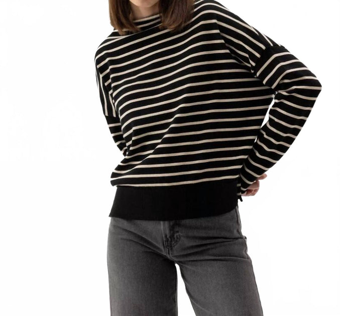 Holebrook USA Hulda Turtleneck Sweater Black Small 2