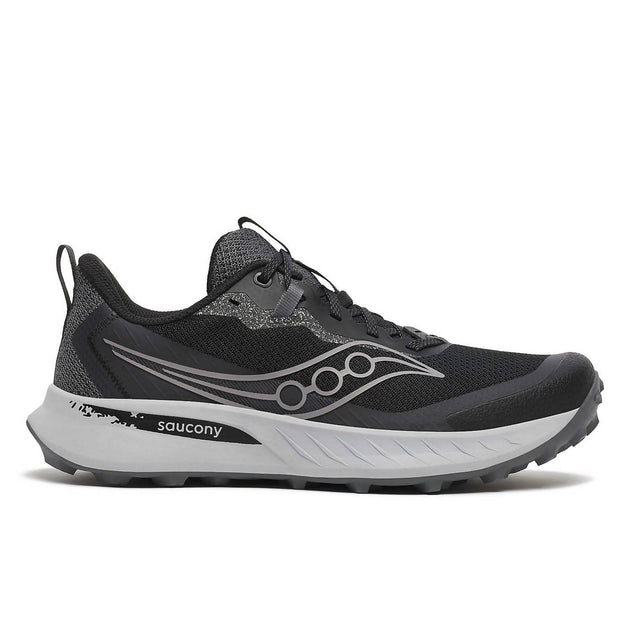 Saucony Peregrine 15 Trail Running Shoes Black/Shadow US 10.5 2