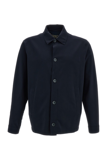 Herno Shirt-Construction Jacket Blue EU 48 2