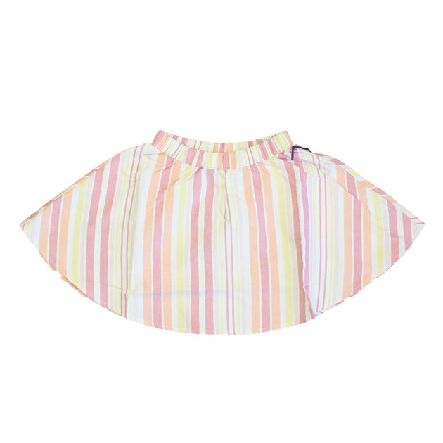Classic Prep Girls Sherbert Stripe Skirt White US 6 2