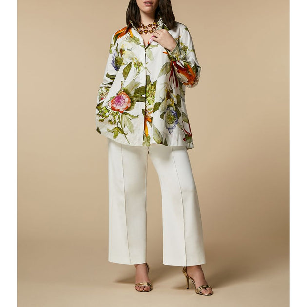 Marina Rinaldi Appia Shirt White US 12 4
