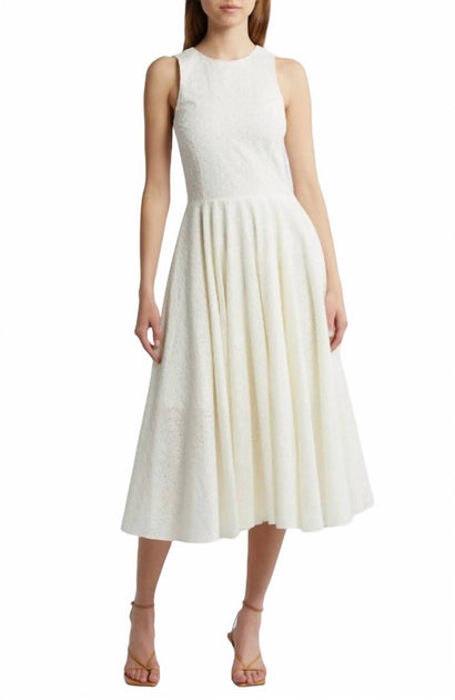 FRAME Eyelet Dress White Small 2
