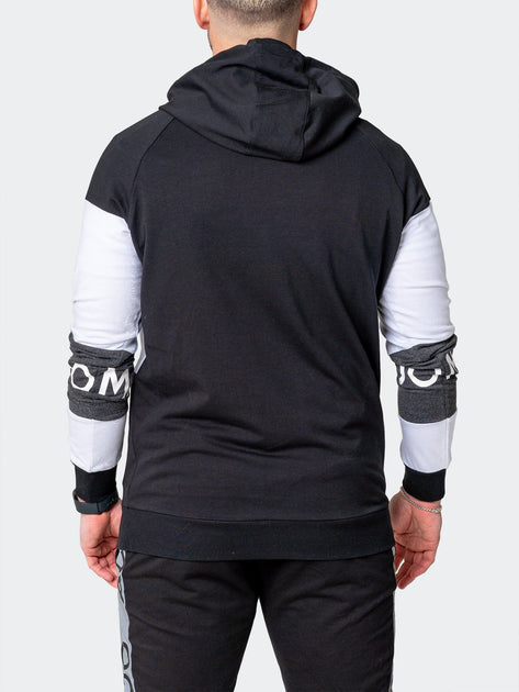 Maceoo Insignia Hoodie White Black XXL 3