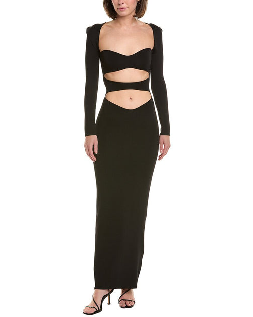 Studio Lexi Daria Maxi Dress Black US 12 2