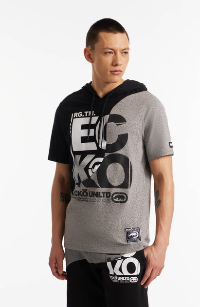 Ecko Unltd Hodad Kapuzenpullover mit Kurzarm Multi Small 4