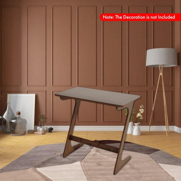 Hivvago Z-Frame Bamboo Sofa Table 3