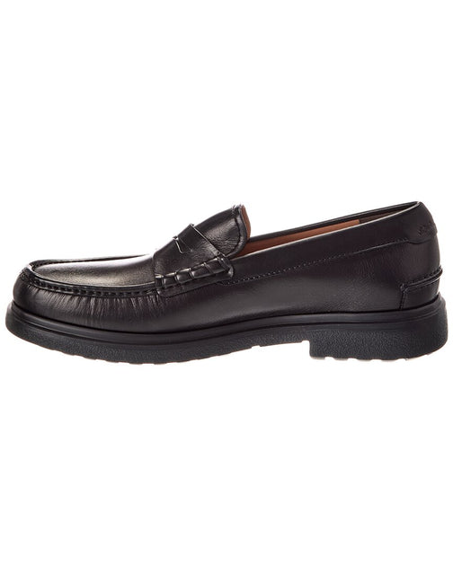 Salvatore Ferragamo Pittsburgh Leather Loafer Black US 7 3