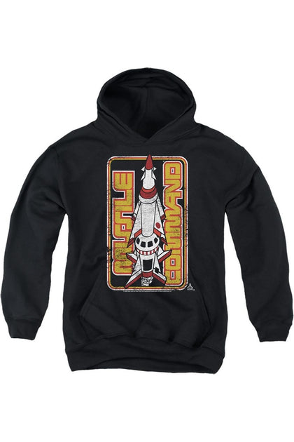 Gildan Atari Missile Hoodie Black Small 2