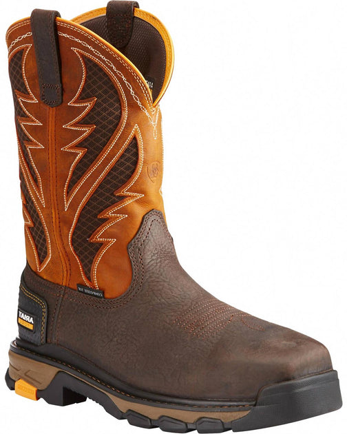 Ariat Intrepid Venttek Composite Toe Work Boots Orange US 12 2