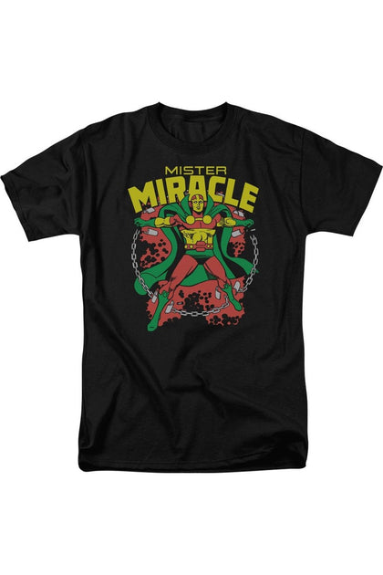 Gildan DC Comics Mr Miracle T-Shirt Black 4XLarge 2